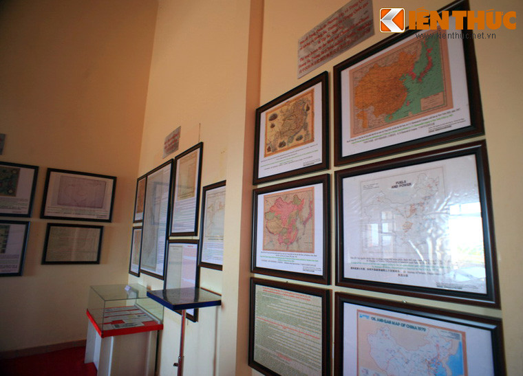 Bộ sưu tập bản đồ Trung Quốc không có sự hiện diện của quần đảo Hoàng Sa, Trường Sa.