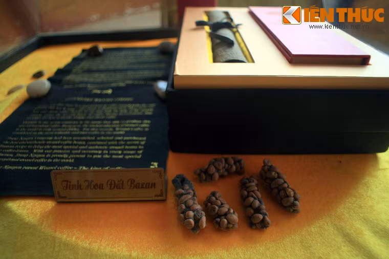 Làng cà phê cũng có một khu trưng bày và bán những món quà mang bản sắc văn hóa miền cao nguyên, những đặc sản địa phương và các sản phẩm cà phê đặc biệt.