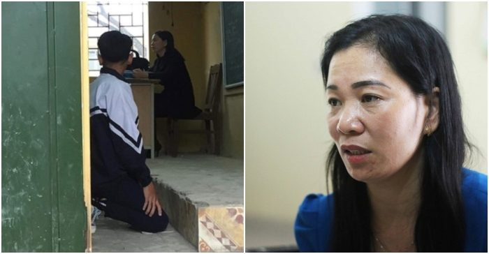 Trước đó vào tháng 1/2019, cô Quy đã phải mời các phụ huynh đến trường họp để nói chuyện về phương pháp giáo dục. Theo đó, hình phạt quỳ được chính các phụ huynh đề xuất và cam kết để cô phạt "nếu học sinh quá hư". Cô Quy cho hay dù rất biết việc này là "sai về chuẩn mực sư phạm", nhưng cô vẫn đồng ý với nhóm phụ huynh này vì “đều là người cùng địa phương” và “xuất phát từ lương tâm người thầy”.
