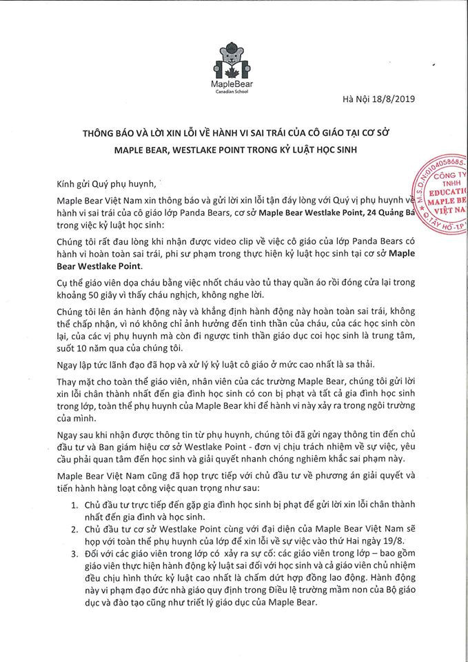 Co giao truong Maple Bear Westlake Point nhot chau be trong tu: Nha truong noi gi?-Hinh-2