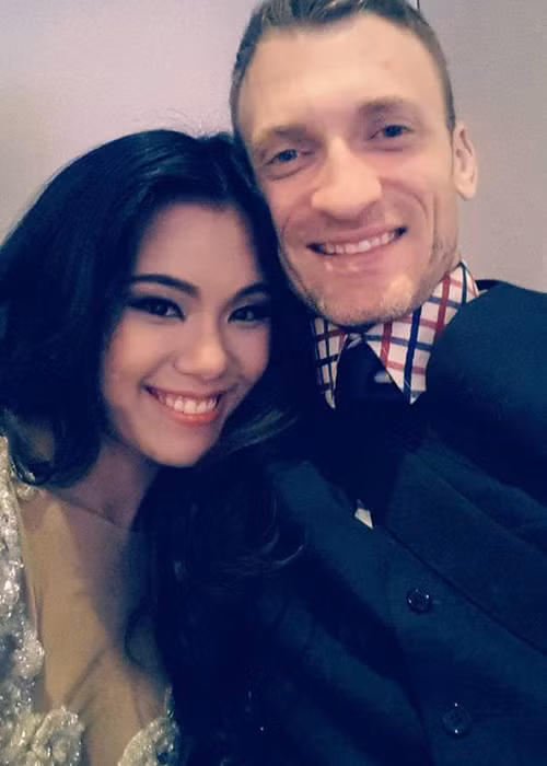 Chồng của quán quân Vietnam Idol 2007 cũng rất vui mừng và tin rằng anh sẽ là một người bố tốt.