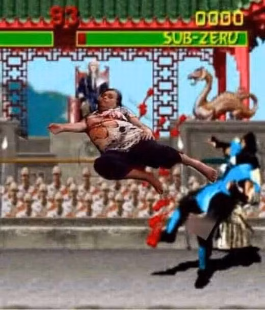 Trò đùa tai quái đã đưa ghép cả người phụ nữ này vào trò chơi điện tử. Mọi hình thức biến hóa khôn lường chỉ bằng 1 tấm hình.