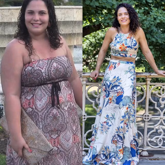 Nghiện đồ ngọt và ngốn khoảng 5000 kcal socola mỗi ngày, thời gian đầu khi giảm cân Nathalia như một người nghiện, vật vã và vô cùng khổ sở khi không được ăn. Cô chia sẻ, có nhiều đêm cô phải khóc ngất đi vì đói.