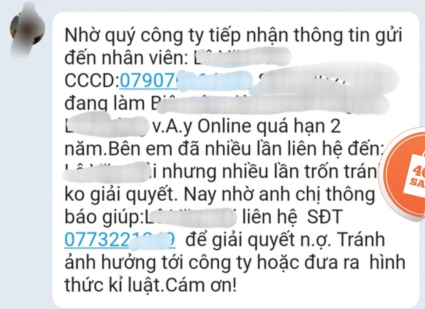 Tá hỏa vì không vay vốn cũng bị “khủng bố” đòi nợ Ta hoa vi khong vay von cung bi “khung bo” doi no