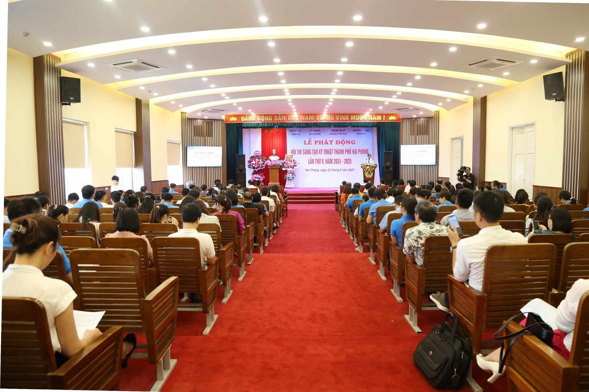 Hai Phong: Phat dong Hoi thi sang tao ky thuat lan thu 5-Hinh-2