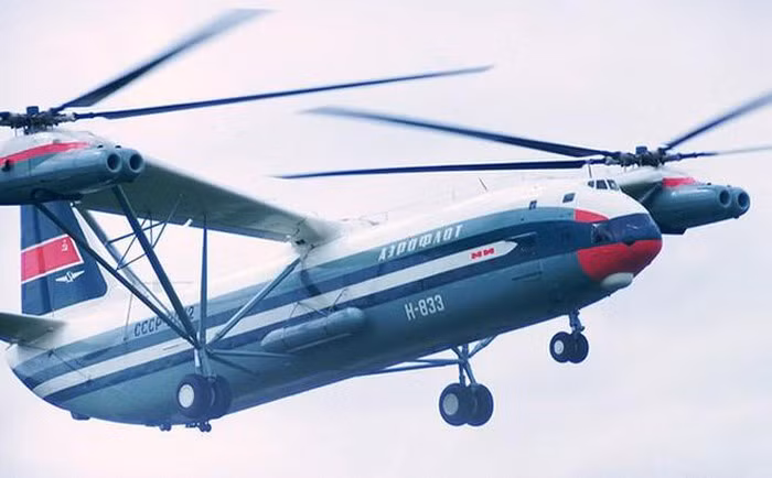 Trước tình hình trên, các nhà thiết kế Liên Xô đã đề xuất chế tạo một loại máy bay trực thăng siêu nặng có thể đưa tên lửa hạt nhân đến các căn cứ từ xa, giữ bí mật về chúng trước tình báo Mỹ.