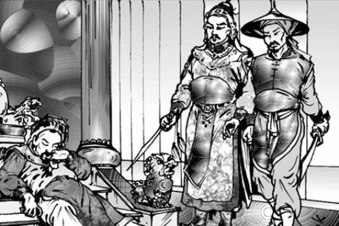  Lê Nghi Dân (1439-1460) là hoàng đế thứ tư của triều đại Lê sơ. Để giành được ngôi báu, Lê Nghi Dân đã hãm hại em trai (Lê Nhân Tông) rồi tự lập mình làm vua. Không được lòng người ủng hộ, công thần hợp sức lật đổ ông vua bạo ngược để lập minh quân Lê Thánh Tông.