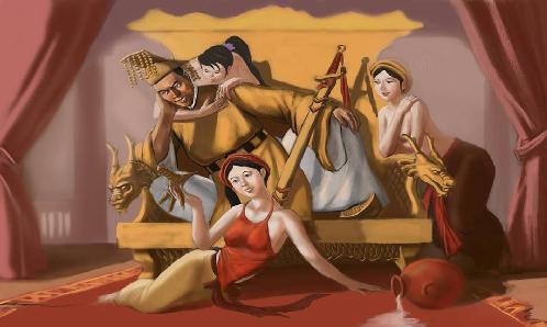  Lê Uy Mục (1488-1509) là một trong những bạo chúa khét tiếng trong lịch sử. Ngay khi lên ngôi, Uy Mục đã hại chết cả tổ mẫu lẫn những đại thần không ủng hộ, ban đêm thì uống rượu say và giết chết cung nữ. Đánh giá về ông vua này, sứ thần Trung Quốc đã gọi Lê Uy Mục là "Quỷ vương". Sau này, Lê Uy Mục bị chính hoàng tộc dấy binh khởi nghĩa, lật đổ ngai vàng và giết chết.