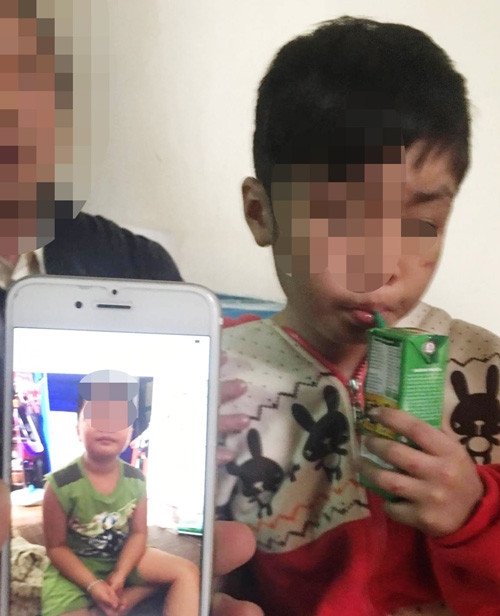 Bé trai 10 tuổi bị bạo hành đang gây xôn xao dư luận trong nhiều ngày qua. Ảnh: Internet