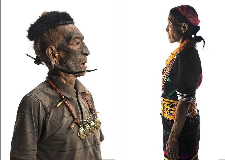 Một trong những bộ tộc thực hiện việc săn đầu người đáng chú ý là người Konyak Naga ở Ấn Độ.