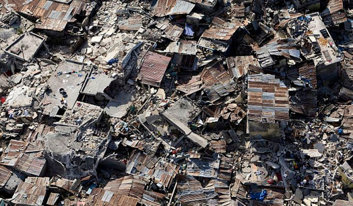 Trận động đất mạnh 7 độ richter xảy ra ở Haiti ngày 12/1/2010 là trận động đất mạnh nhất ở quốc gia này trong hơn 200 năm qua.