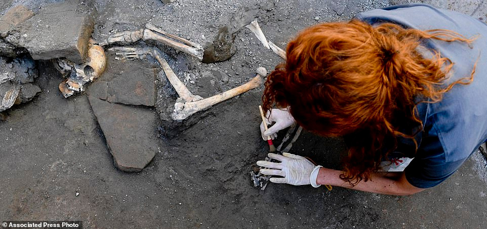 Đây là 5 trong số 16.000 người bỏ mạng khi xảy ra thảm kịch núi lửa Vesuvius kinh hoàng.