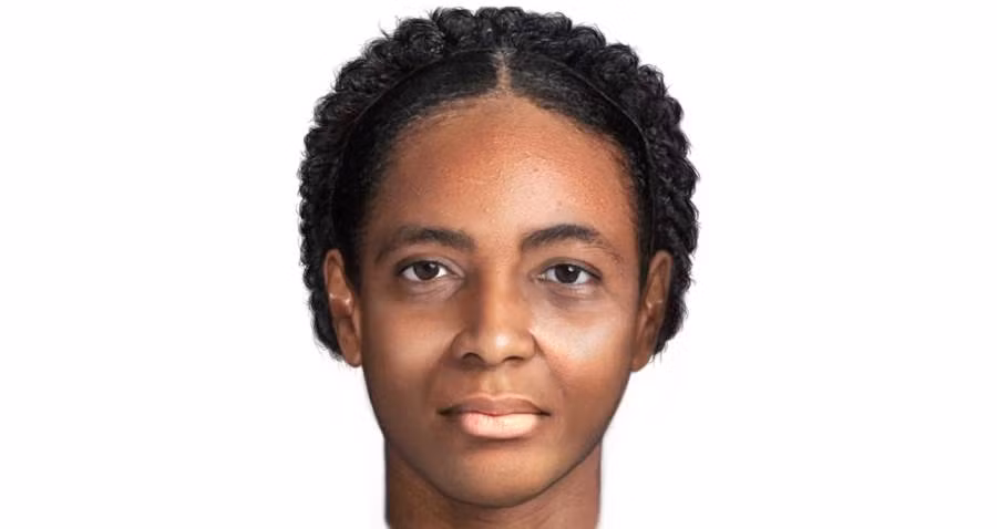 Người phụ nữ trên chết vì bị bệnh đậu mùa khi 26 tuổi. Sau khi qua đời, cpp được chôn cất trong chiếc quan tài sắt tại khu đất của một nhà thờ năm 1851.