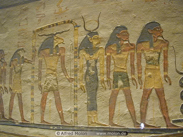 Người Ai Cập thời xưa cũng tin rằng con người có thể "liên lạc" với các vị thần tại địa điểm linh thiêng.