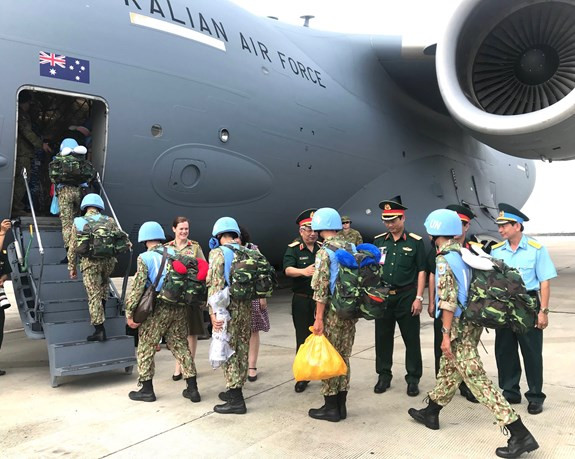 BV Da chien cap 2 so 1 xuat quan dot 2 den Phai bo Nam Sudan cua LHQ-Hinh-6