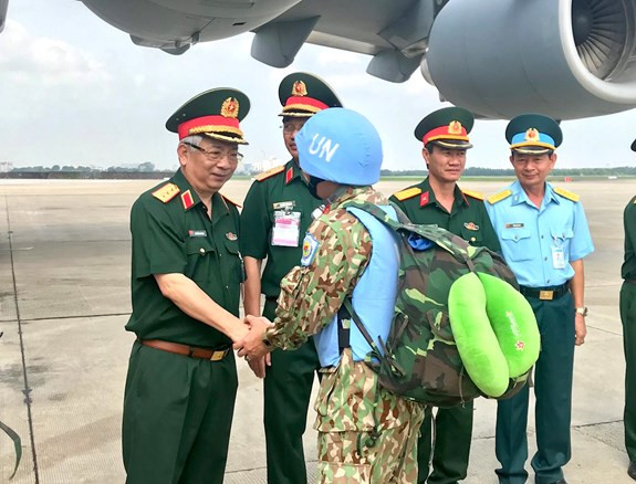 BV Da chien cap 2 so 1 xuat quan dot 2 den Phai bo Nam Sudan cua LHQ-Hinh-2