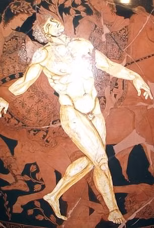 Ví dụ tiếp theo được tiến sĩ Mayor nhắc đến là người khổng lồ Talos làm nhiệm vụ canh giữ đảo Crete. Talos là một cỗ máy hình người khổng lồ được chế tạo bởi thần thợ rèn Hephaestus. Toàn thân Talos được đúc bằng đồng.