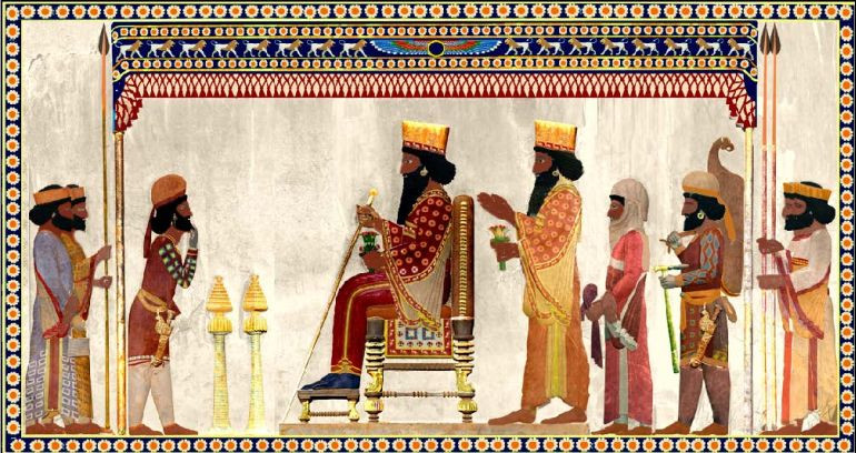 Theo đó, đế chế Achaemenid tồn tại ở 3 châu lục rộng lớn lớn là: châu Á, châu Âu và Châu Phi.