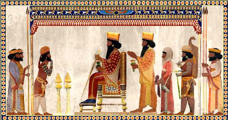 Theo đó, đế chế Achaemenid tồn tại ở 3 châu lục rộng lớn lớn là: châu Á, châu Âu và Châu Phi.