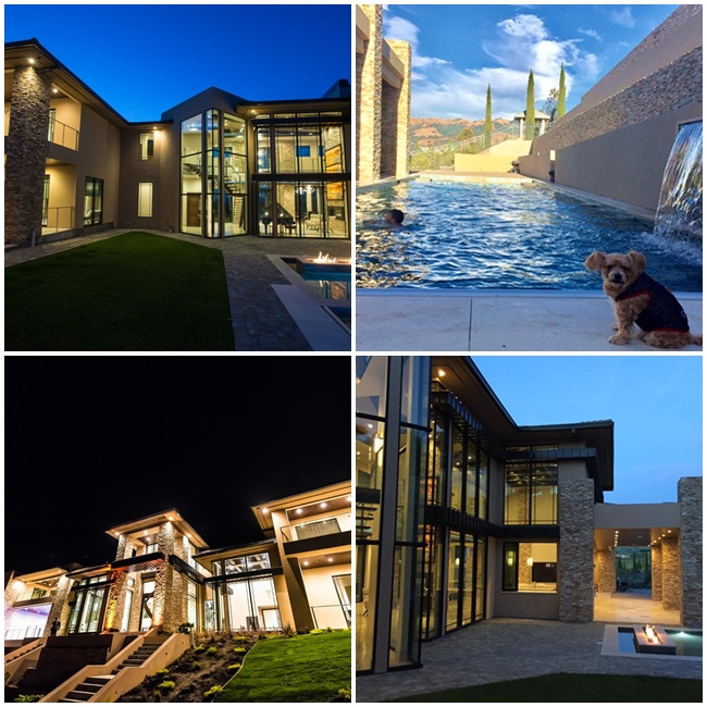 Căn biệt thự không chỉ rộng lớn như một khách sạn 5 sao, mà còn lộng lẫy, xa hoa và sang trọng đến choáng ngợp.