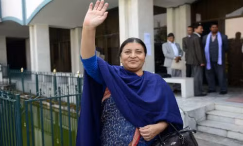 Nepal co nu tong thong dau tien