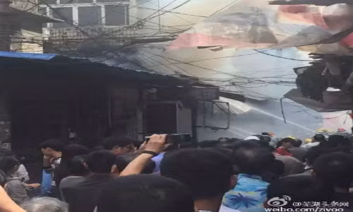 No binh gas o Trung Quoc, it nhat 17 nguoi chet