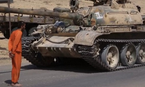 Phien quan IS hanh quyet da man binh si Syria