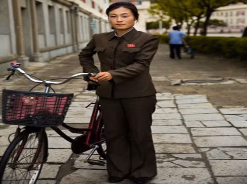 Xe đạp là phương tiện di chuyển phổ biến nhất ở đất nước này. (ảnh: Mihaela Noroc/Huffington Post).