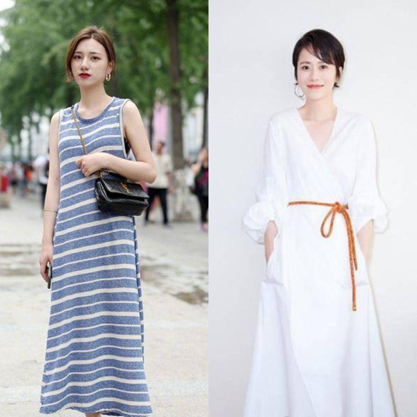 Muốn làm nổi bật đường cong cơ thể, bạn nên chọn trang phục chiết eo. Chi tiết này có tác dụng làm thon eo, tôn đường cong. Vẻ ngoài người mặc trở nên mỏng manh, mềm mại hơn rất nhiều. (Ảnh: Sohu)