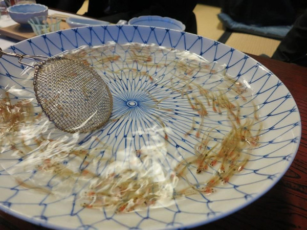 Nguyên liệu phục vụ Shirouo no odorigui được tuyển khá khắt khe, thường chỉ có vào mùa xuân. Đây là thời điểm nguồn cá phong phú. (Ảnh: Womjapan)