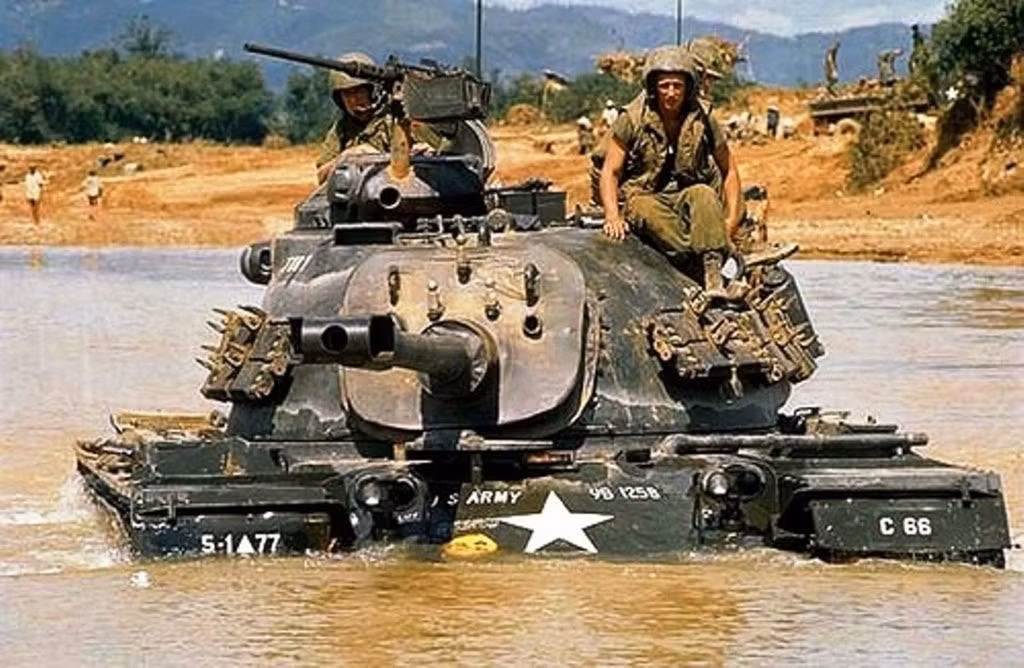Tuy nhiên, có một thực tế là M48 Patton chỉ là một giải pháp tạm thời bởi chúng vốn sở hữu hỏa lực kém hơn so với T-54. So sánh với T-54, M48 Patton vẫn bị đánh giá ở cấp độ thấp hơn. Nguồn ảnh: Armored Warfare