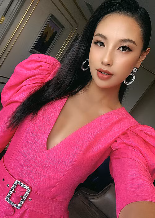 Sở hữu hình thể chuẩn người mẫu, gương mặt cá tính, Tường Linh vốn được cho là phù hợp với tiêu chí của cuộc thi Hoa hậu Hoàn vũ Việt Nam hơn.