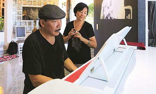 Chuyen tinh it biet cua vo chong nhac si Tran Tien-Hinh-2