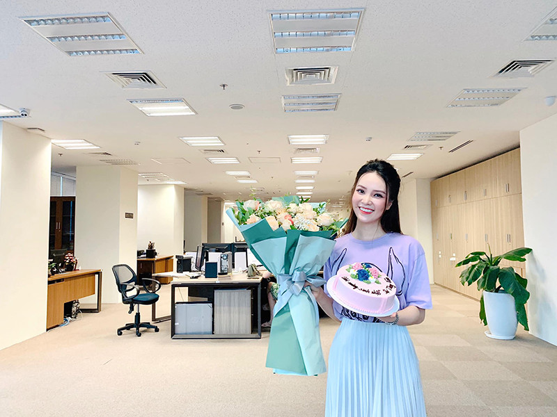 Thụy Vân làm việc ở VTV từ năm 2006. Cô hoạt động ở Ban Thời sự đến năm 2008 thì bắt đầu thi Hoa hậu Việt Nam.