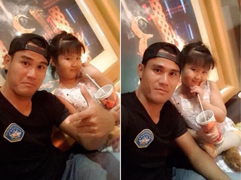 Phan Thanh Bình thường đưa con gái sang nhà vợ cũ vào cuối tuần hoặc khi đi công tác, anh gọi Thảo Trang chăm con. Ảnh: Công lý &amp; xã hội