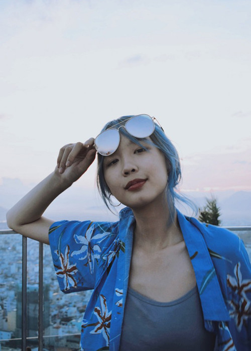 Bảo Ngọc cho biết thêm, chiều cao vượt trội là một lợi thế, nhưng chắc chắn đó không phải là yếu tố quyết định. Cô nghĩ chính khả năng, sự tự tin giúp cô được chọn. Ảnh: Thời đại plus