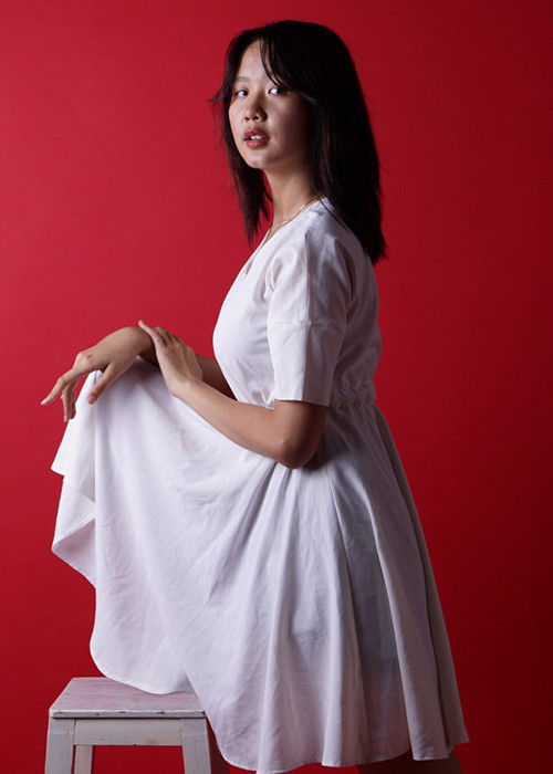 Chia sẻ trên Tiền Phong, 10X cho biết, khi được chọn vào bán kết, cô rất bất ngờ và bối rối. Ảnh: Thời đại plus