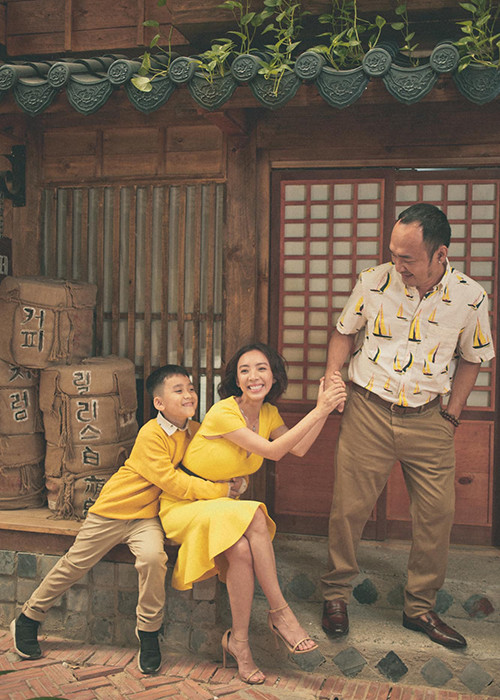 Được nhà chồng yêu thương, chồng thấu hiểu, Thu Trang yên tâm cống hiến cho nghề.