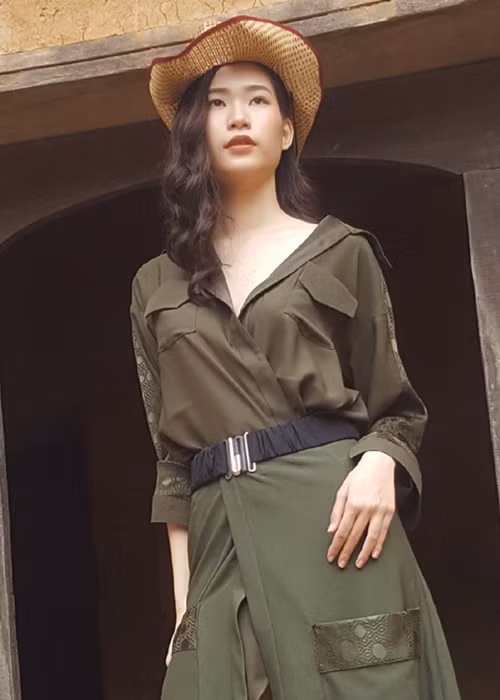 Ngọc Minh là người ăn chay trường. Cô quyết định không ăn thịt cách đây 2 năm vì ám ảnh cảnh động vật bị giết hại. Ảnh: Vietnamnet