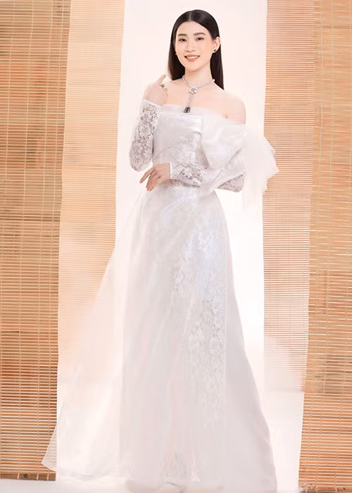 Sinh năm 2002, Mai Ngọc Minh còn là một trong những thí sinh nhỏ tuổi nhất Hoa hậu Việt Nam năm nay. Ảnh: VOV