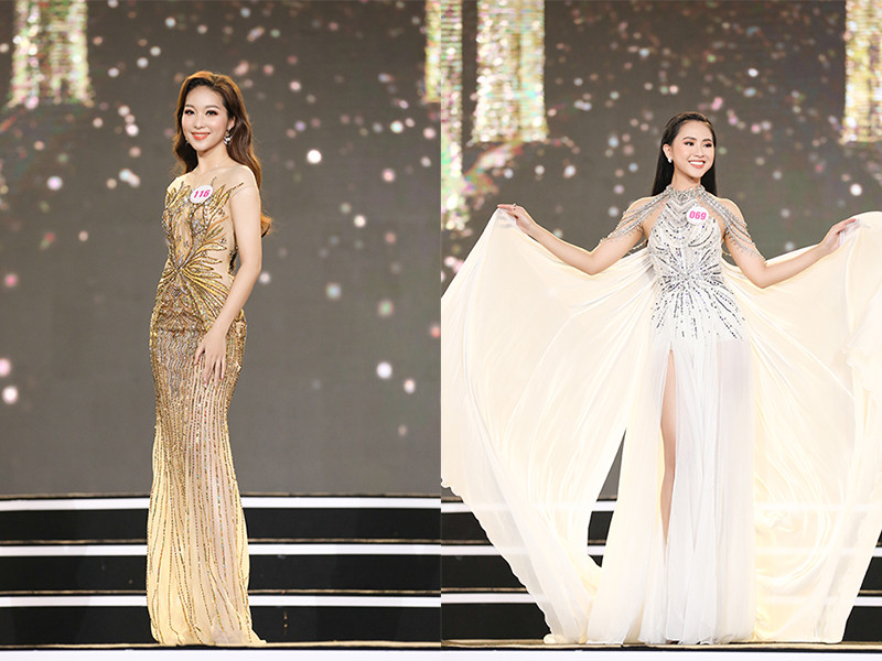 Nguyễn Lê Phương Thảo - SBD 116 và Phù Bảo Nghi - SBD 069 cũng có tên trong danh sách top 35 chung kết Hoa hậu Việt Nam 2020.