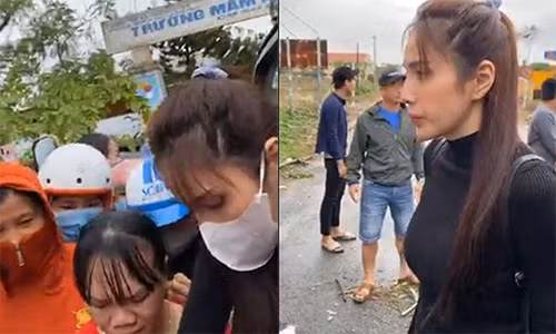 Thuy Tien keu goi duoc 10 ty, ngoi thuyen phat do cho dan o Hue