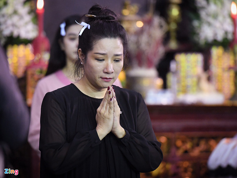 Ca sĩ Thanh Thanh Hiền tưởng nhớ ca sĩ Tuấn Phương. Ảnh: Zing