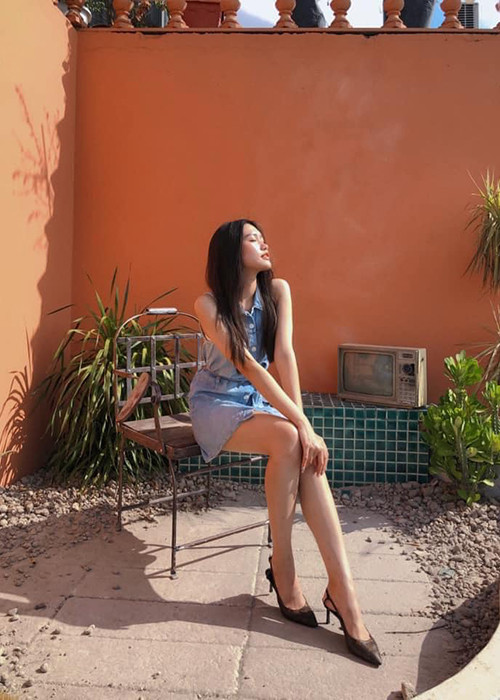 Hải My không theo đuổi xu hướng thời trang vì muốn tạo phong cách riêng.