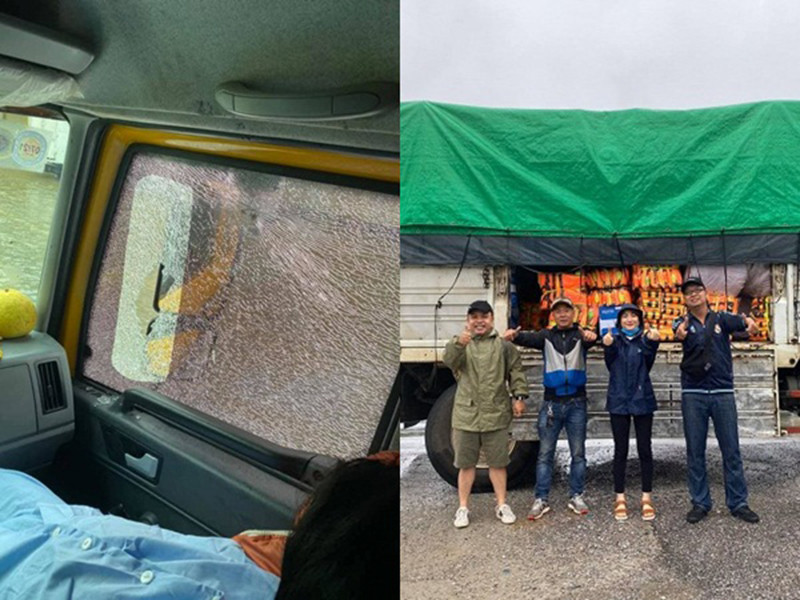 Hòa Minzy liên tục gặp sự cố khi đi từ thiện. Đầu tiên, xe từ thiện của cô bị chết máy do nước lũ dâng cao. Sau đó, chiếc xe bị ném đá vì vội chở thai phụ đi cấp cứu nên khiến sóng nước đánh vào nhà dân.