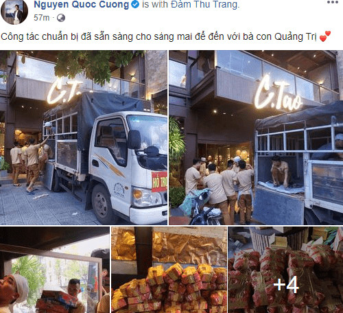 Cuong Do La tat bat chuan bi nhu yeu pham cuu tro mien Trung