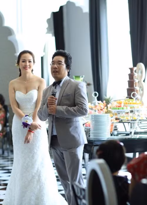 Á hậu Bảo Anh kết hôn năm 2014.