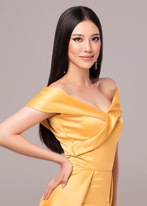 Kim Duyên là người đẹp được đánh giá cao bởi có hình thể đẹp. Cô cao 1m73, với số đo 3 vòng 83 - 62 - 89, sở hữu làn da nâu gợi cảm.