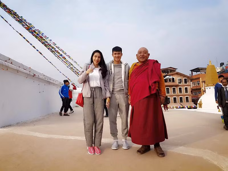 Vợ chồng Thủy Tiên có những khoảnh khắc đời thường giản dị nhưng đầy hạnh phúc.