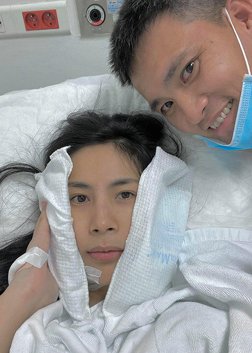 Thủy Tiên còn từng "trốn chồng" đi mổ răng khôn.